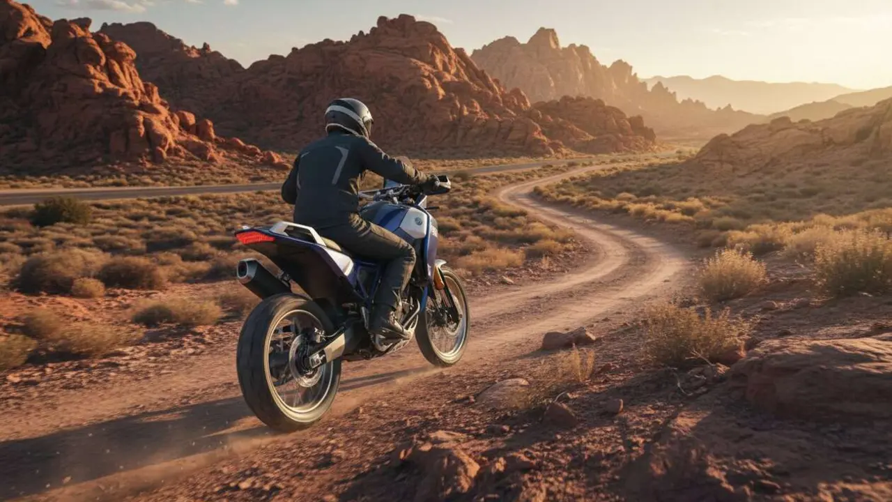  Yamaha Tenere 125cc 2026 todoterreno sin carnet ideal para aventura y conducci&oacute;n urbana segura &mdash; Imagen generada por IA 