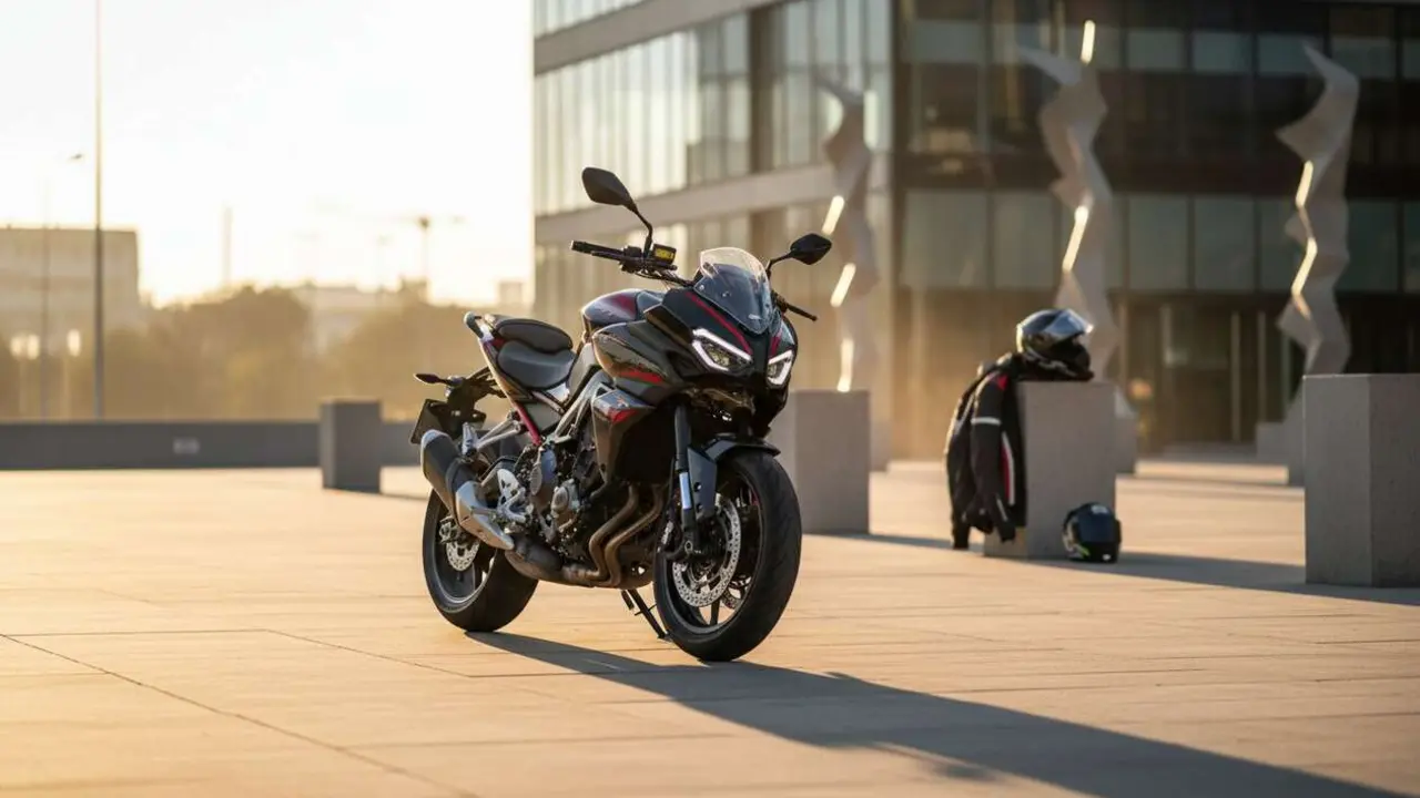  MITT GT-K 750 moto china moderna y potente que est&aacute; revolucionando el mercado internacional de motocicletas &mdash; Imagen generada por IA 