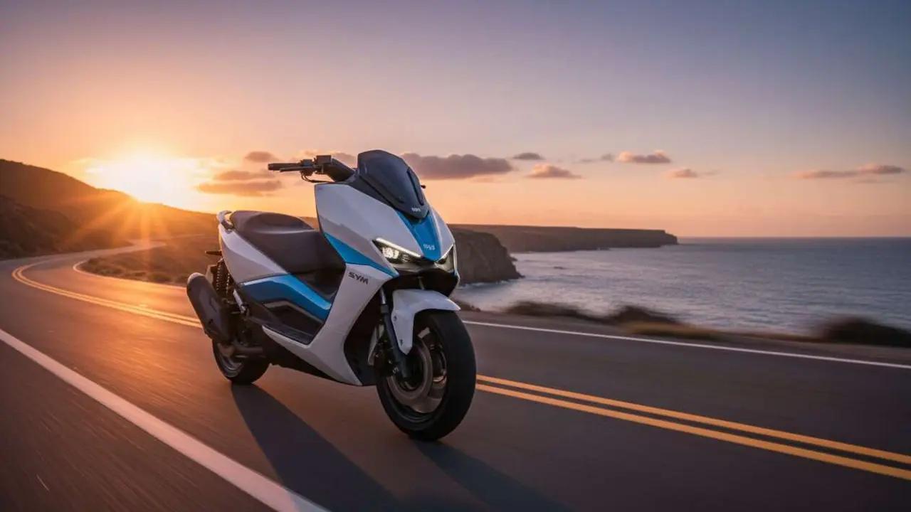  SYM TTLBT 2026 el scooter el&eacute;ctrico que revoluciona el mercado de largo alcance con tecnolog&iacute;a avanzada y dise&ntilde;o innovador &mdash; Imagen generada por IA 
