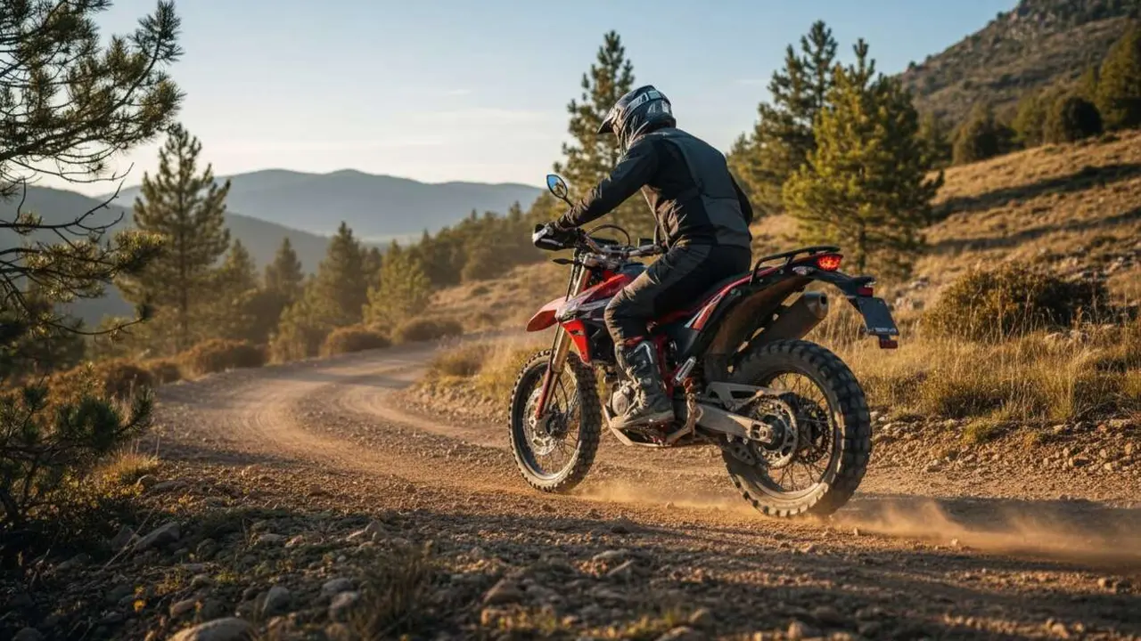  Rieju X-Over 357 motocicleta potente y equipada por menos de 5000 euros ideal para todos los usuarios &mdash; Imagen generada por IA 