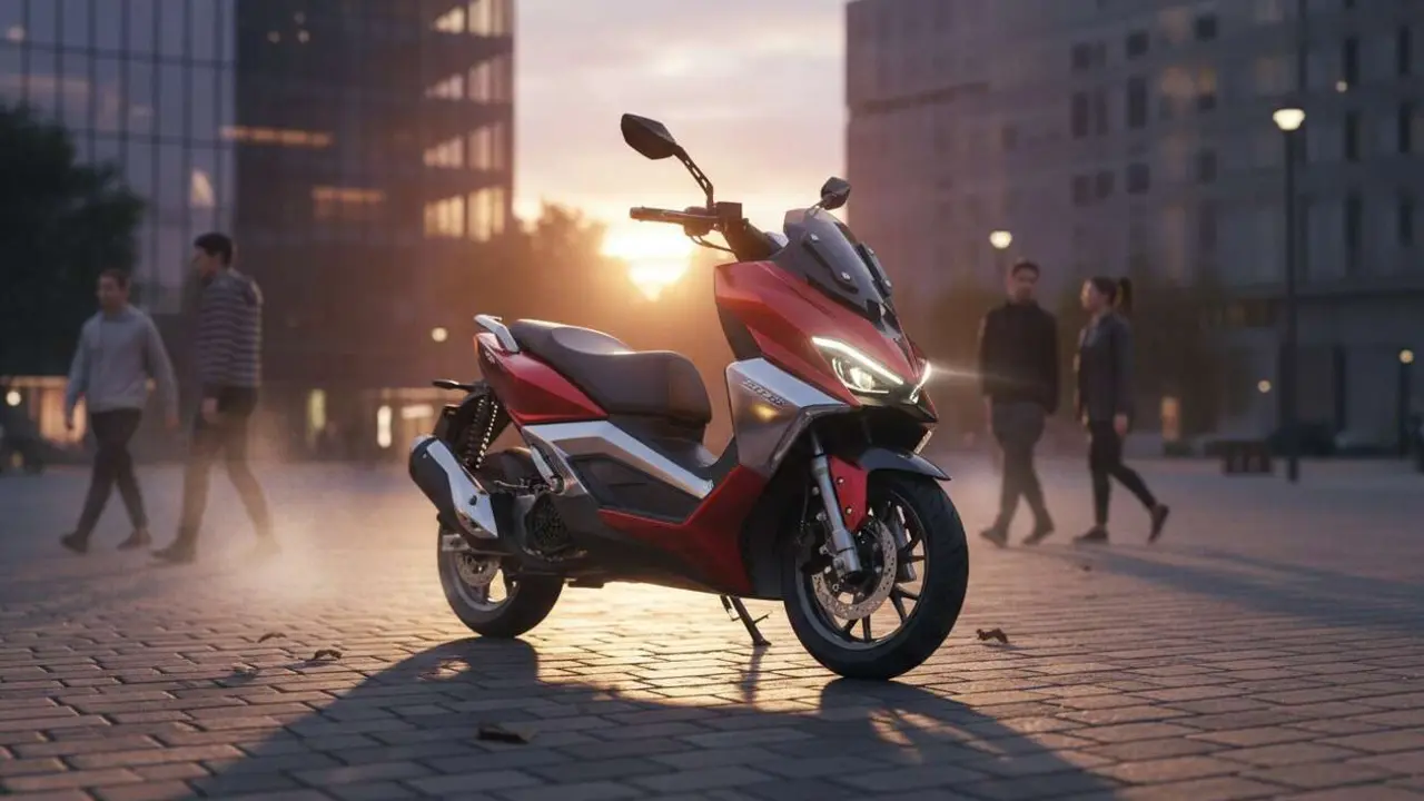  Zontes 368G ETC 2026 scooter urbana revolucionaria para moverse con estilo y eficiencia en la ciudad &mdash; Imagen generada por IA 