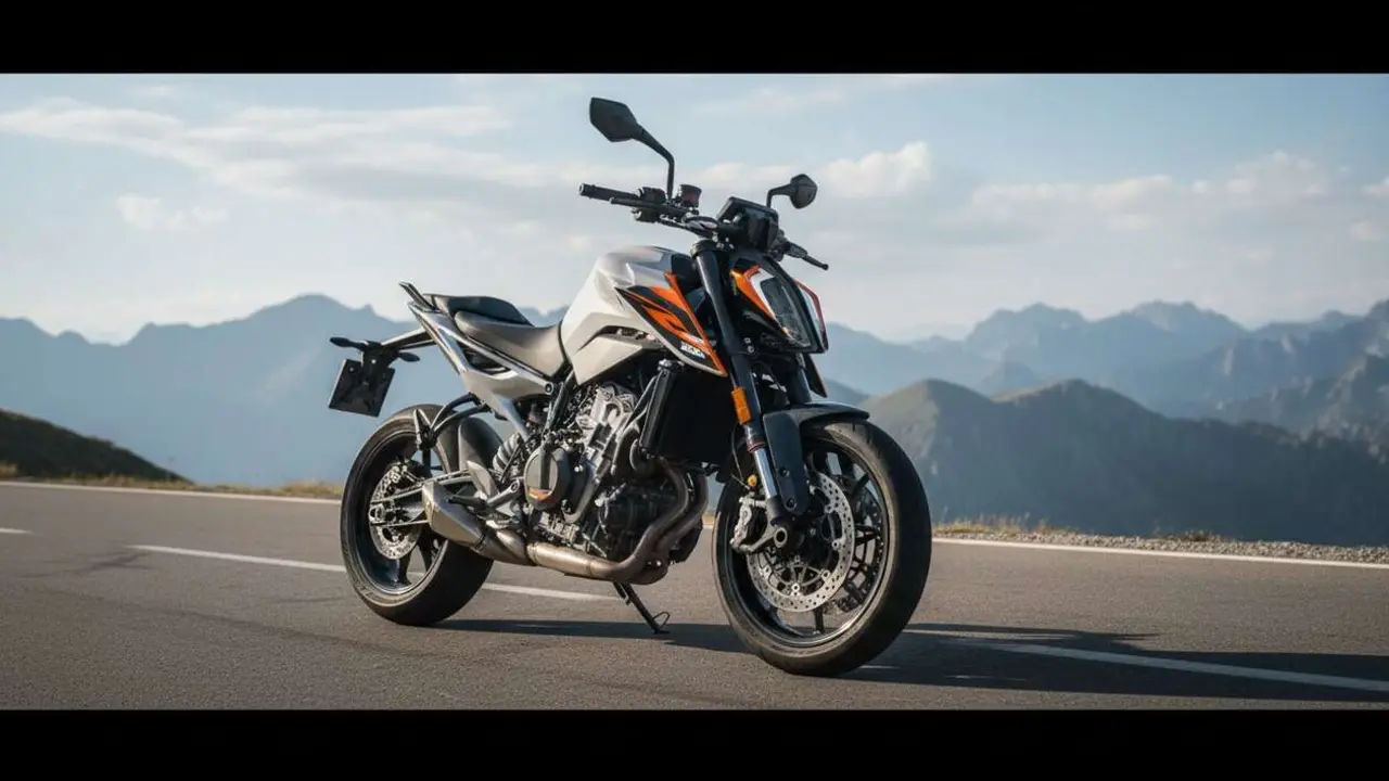  KTM 790 Duke 2027 modelo actualizado con dise&ntilde;o ligero y tecnolog&iacute;a avanzada para dominar la carretera en cualquier condici&oacute;n &mdash; Imagen generada por IA 