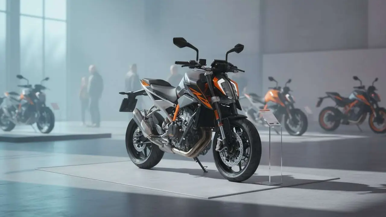  KTM 790 Duke 2027 en Espa&ntilde;a destacada por su ligereza, precisi&oacute;n y nuevo precio competitivo para motos deportivas &mdash; Imagen generada por IA 