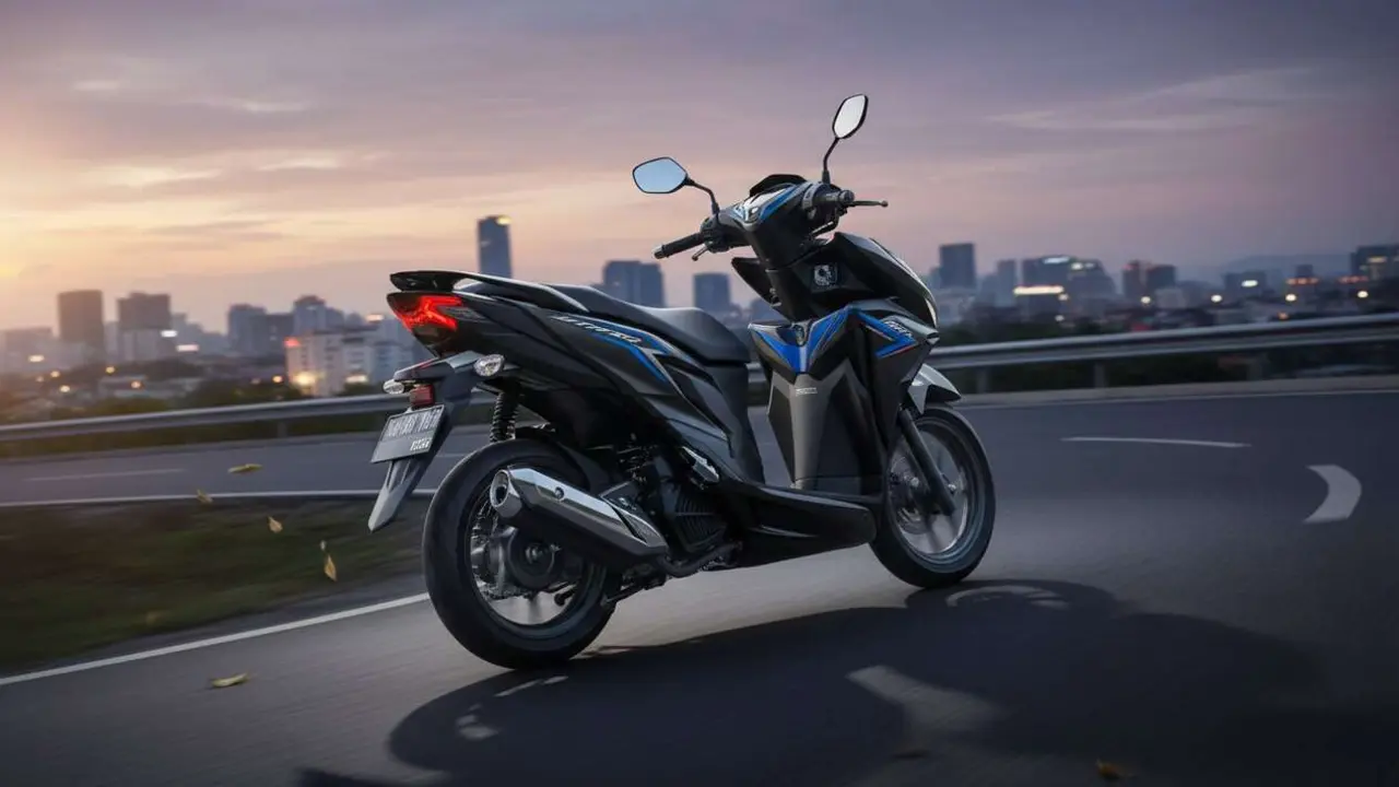  Honda Vario 125 scooter deportivo sin carnet ideal por 1200 euros con dise&ntilde;o moderno y eficiente para ciudad &mdash; Imagen generada por IA 