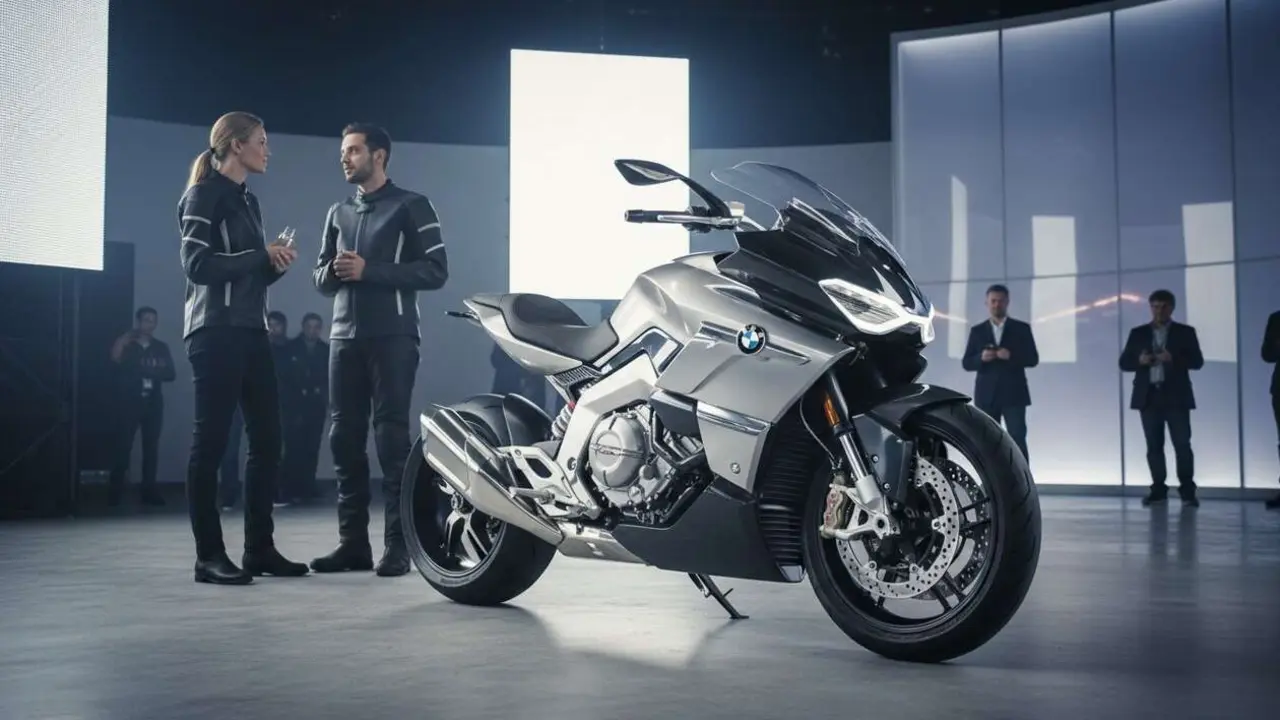  BMW Motorrad Vision K18 destacada moto de lujo con dise&ntilde;o innovador y potencia imbatible para los amantes de la velocidad &mdash; Imagen generada por IA 