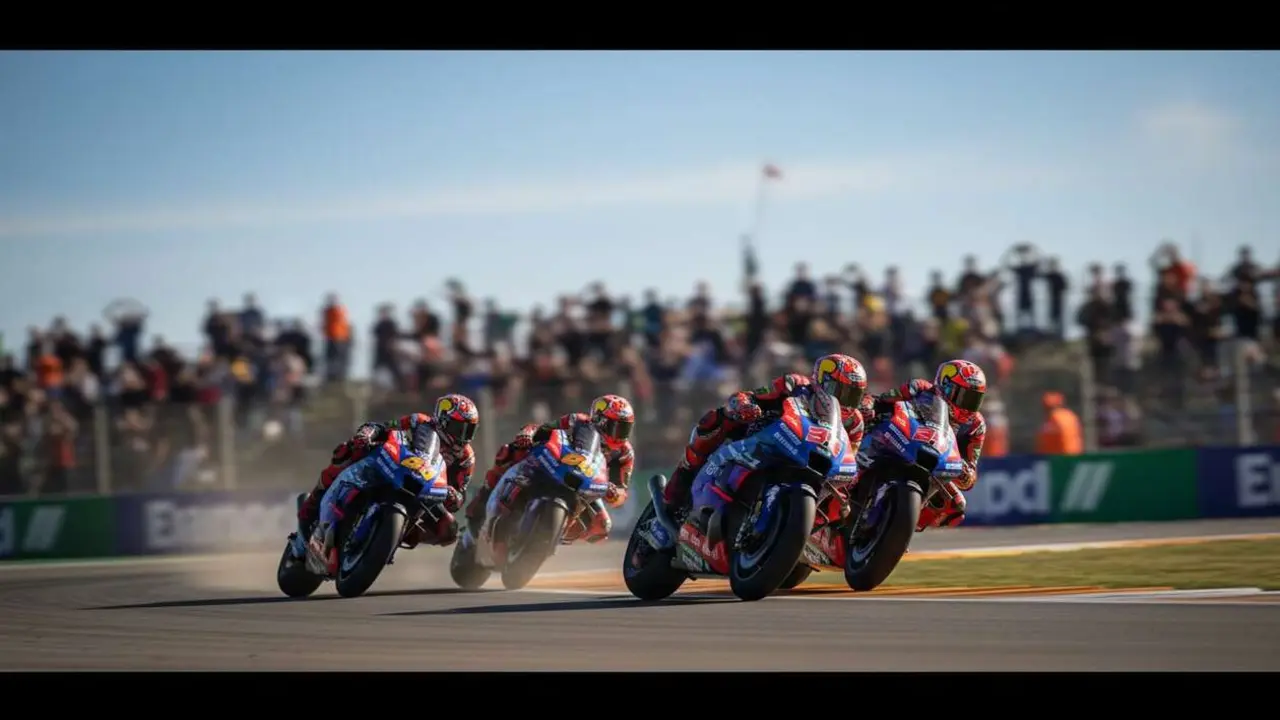  Pilotos destacados que revolucionar&aacute;n la temporada 2024 de MotoGP con talento y velocidad inigualables &mdash; Imagen generada por IA 