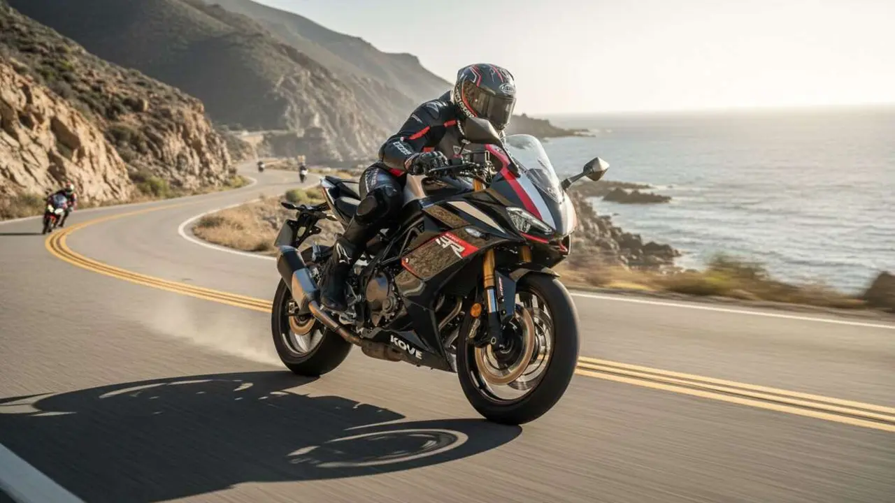  Kove 350RR deportiva A2 econ&oacute;mica y potente que destaca en 2026 por menos de 4.500 euros &mdash; Imagen generada por IA 