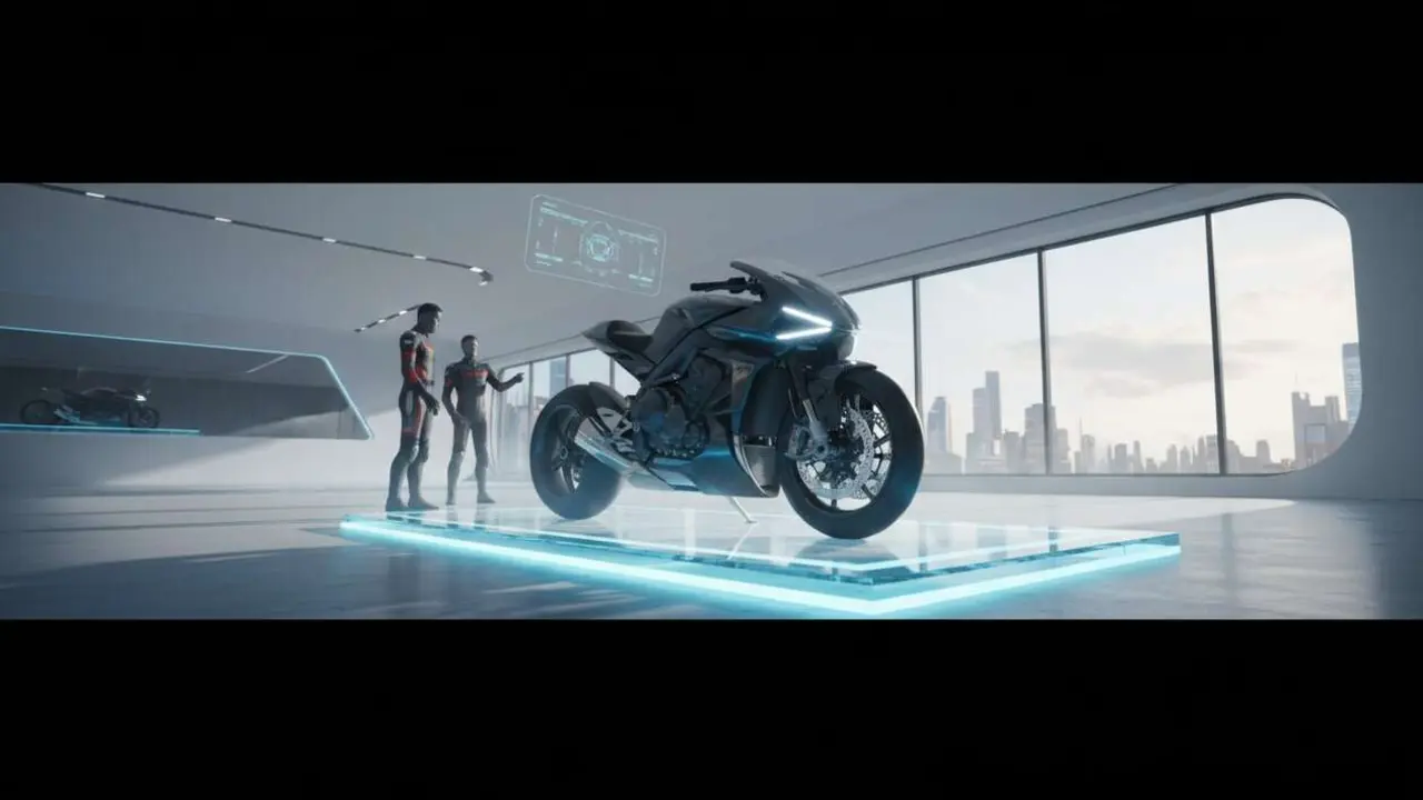  Triumph 2027 muestra su renovaci&oacute;n total con un dise&ntilde;o moderno y audaz que redefine la imagen de la marca motociclista cl&aacute;sica &mdash; Imagen generada por IA 