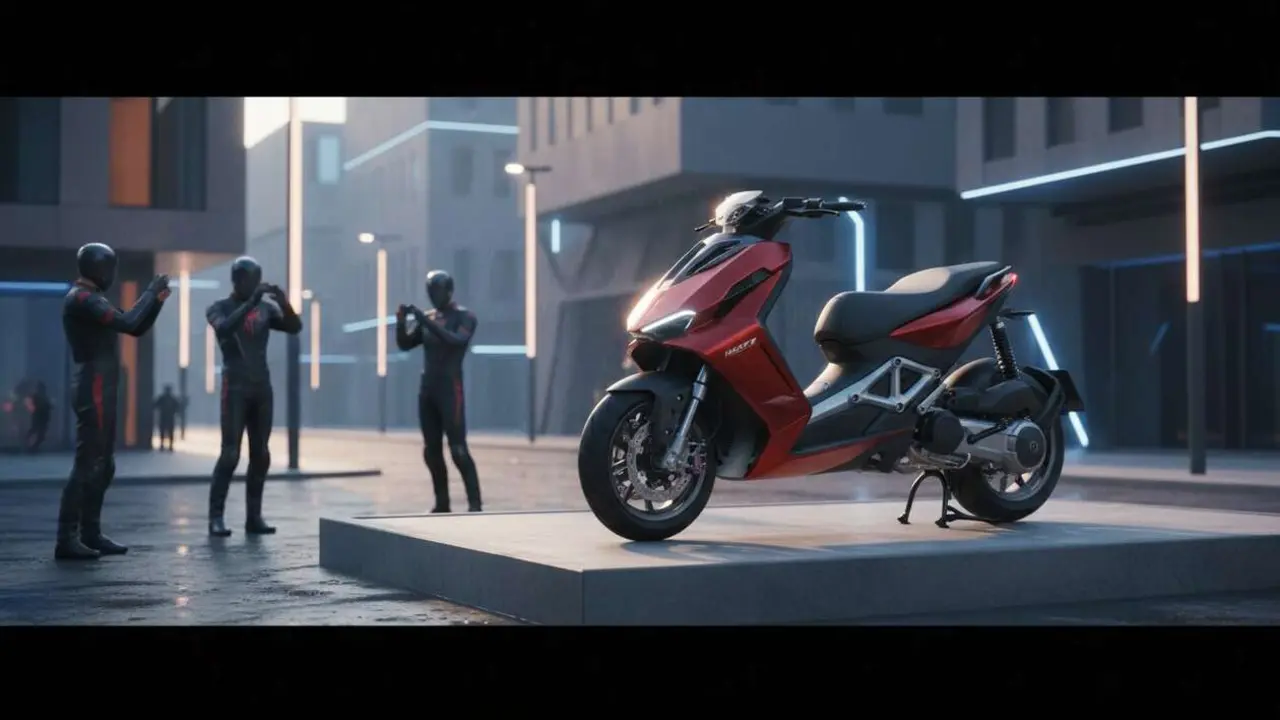  Italjet Dragster 2026 una moto italiana innovadora que revoluciona las calles con dise&ntilde;o y tecnolog&iacute;a avanzada &mdash; Imagen generada por IA 