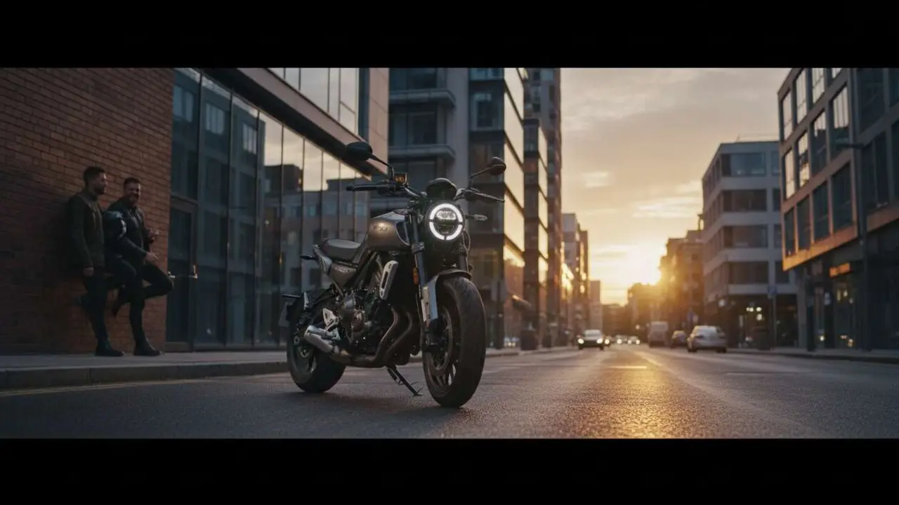  CFMOTO 700CL-X en acci&oacute;n mostrando su dise&ntilde;o innovador y potencia que revoluciona las calles en 2026 &mdash; Imagen generada por IA 