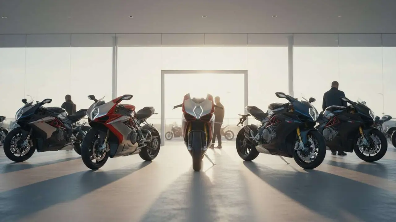  Motos deportivas MV Agusta 2026: modelos ic&oacute;nicos que todo fan de las motos debe conocer &mdash; Imagen generada por IA 