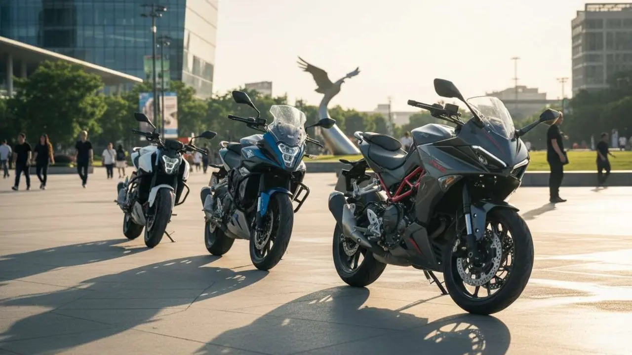  Moto Zontes 310 2026 con dise&ntilde;o atractivo y gran potencia a un precio insuperable para amantes de las motos modernas &mdash; Imagen generada por IA 