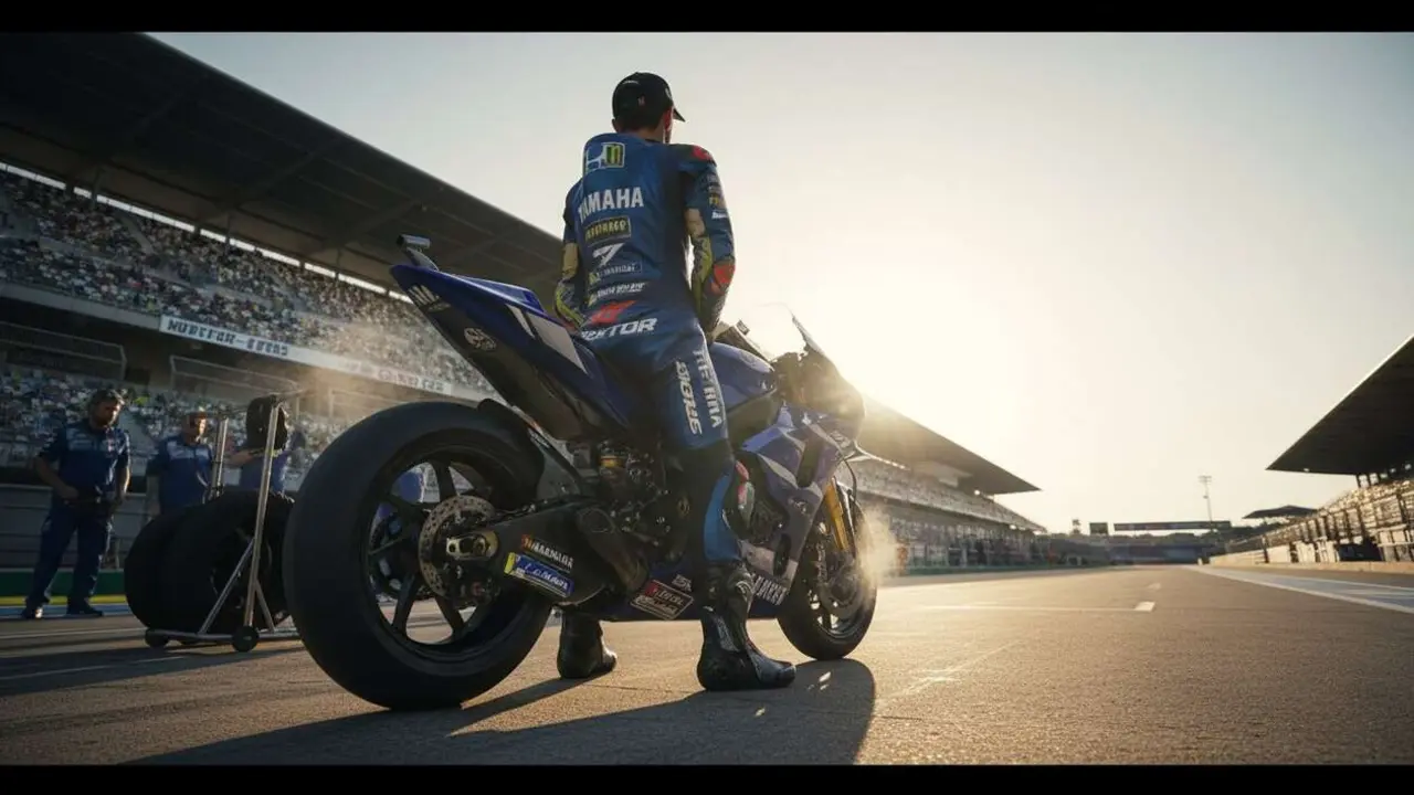  Jorge Lorenzo y Yamaha: la historia detallada de su relaci&oacute;n y los secretos del piloto estrella en MotoGP &mdash; Imagen generada por IA 