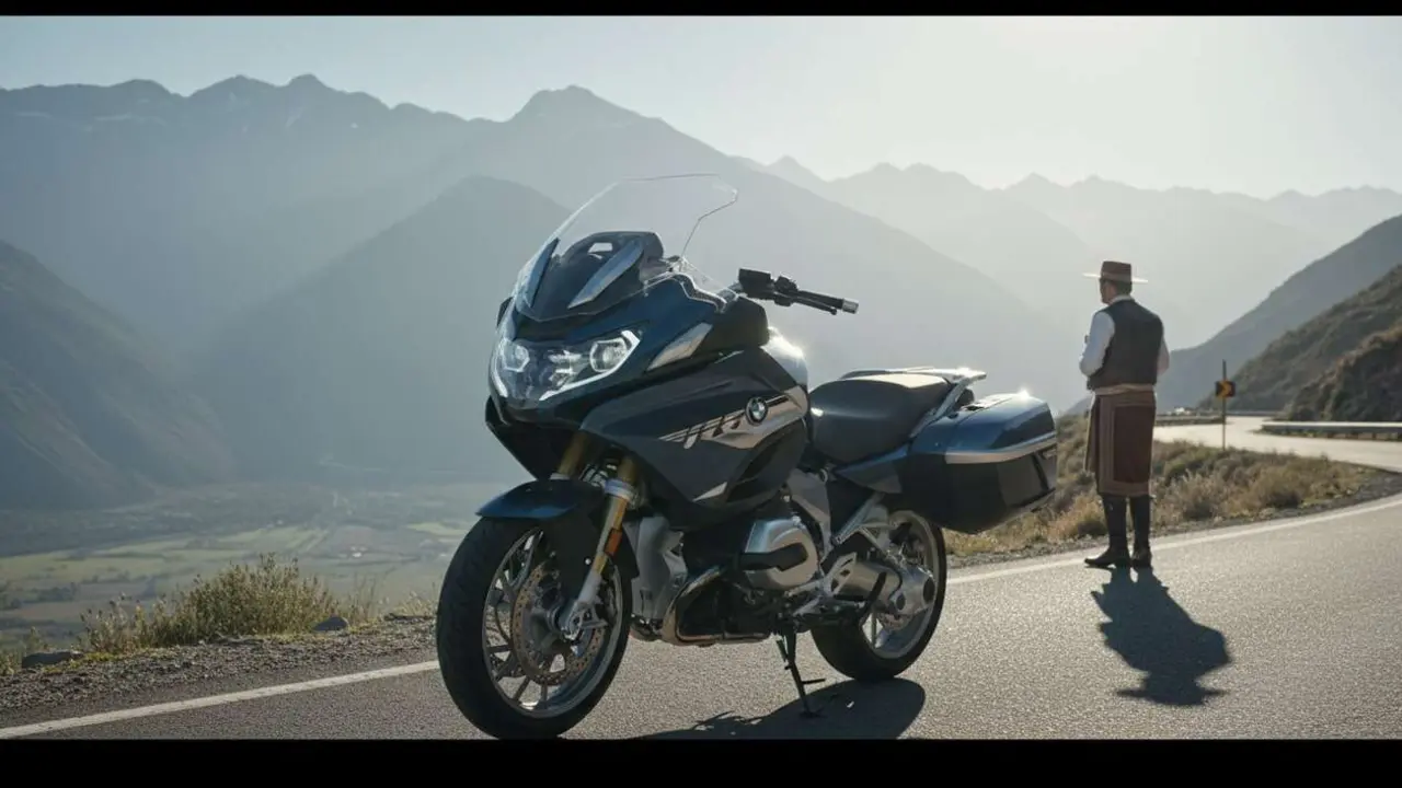  BMW R 1300 RT 2026 la nueva moto touring que revoluciona las carreteras de Argentina con tecnolog&iacute;a avanzada &mdash; Imagen generada por IA 