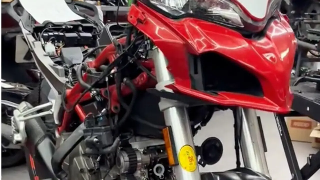 La Ducati Multistrada con la desmo