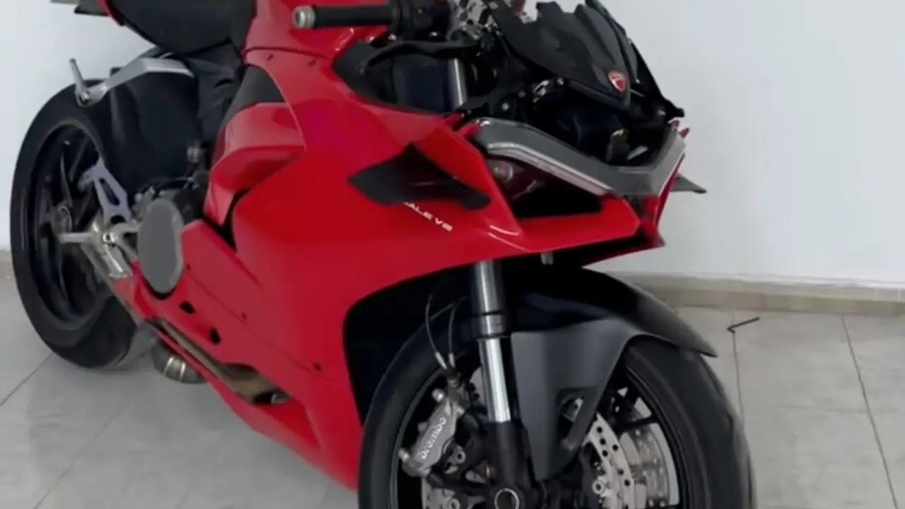La Panigale desmontada