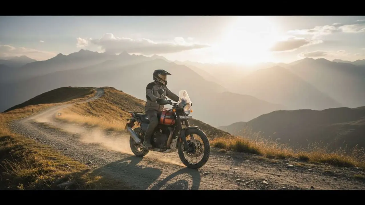  La nueva Royal Enfield Himalayan 750 destaca por su dise&ntilde;o robusto y tecnolog&iacute;a avanzada para aventuras off-road &mdash; Imagen generada por IA 