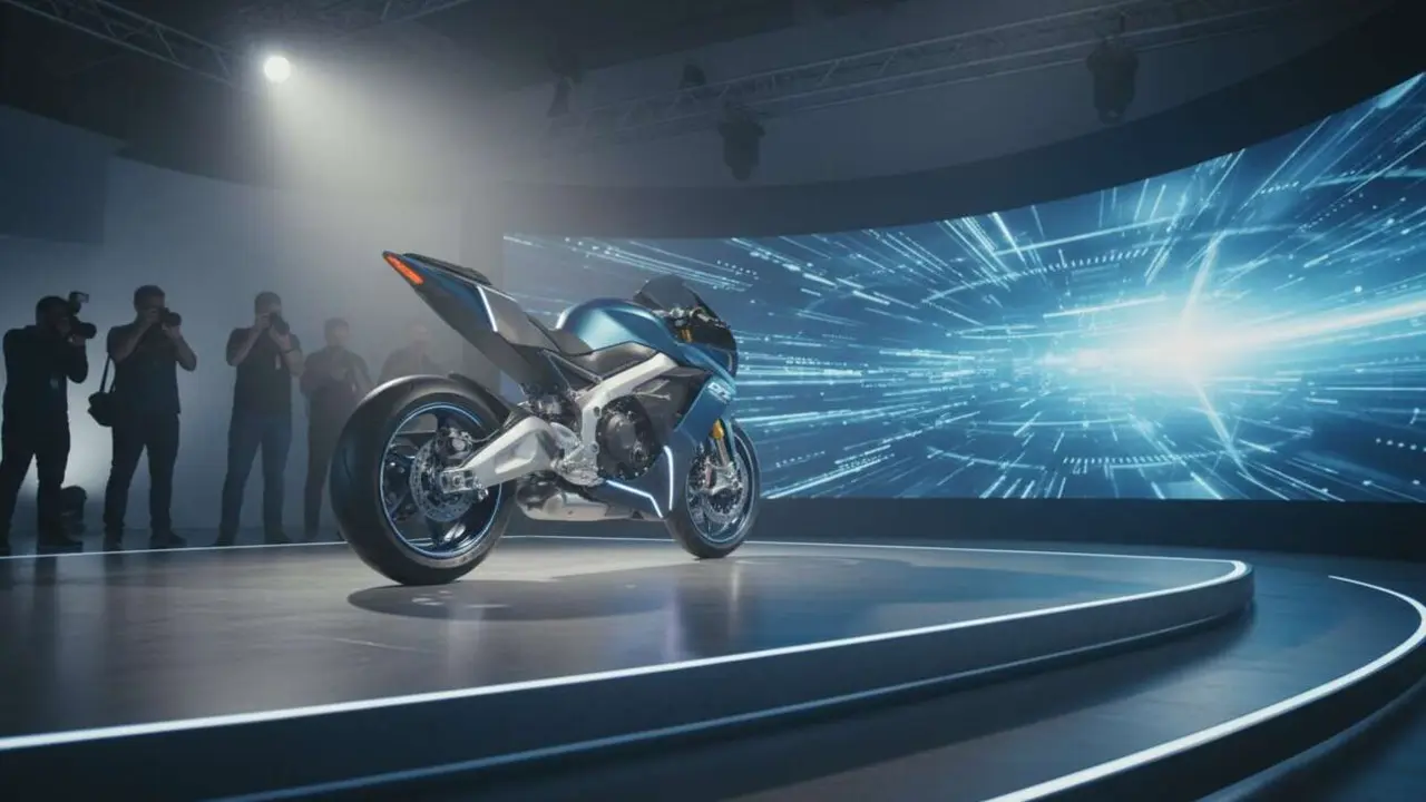  MITT GP2 125 2026 en detalle mostrando su innovador dise&ntilde;o y alta tecnolog&iacute;a para motocicletas urbanas modernas &mdash; Imagen generada por IA 