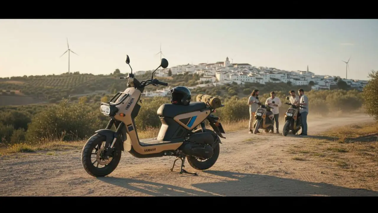 El todoterreno Vespino de Yamaha que est&aacute; revolucionando Espa&ntilde;a con su dise&ntilde;o y precio accesible de 1.180 euros &mdash; Imagen generada por IA 