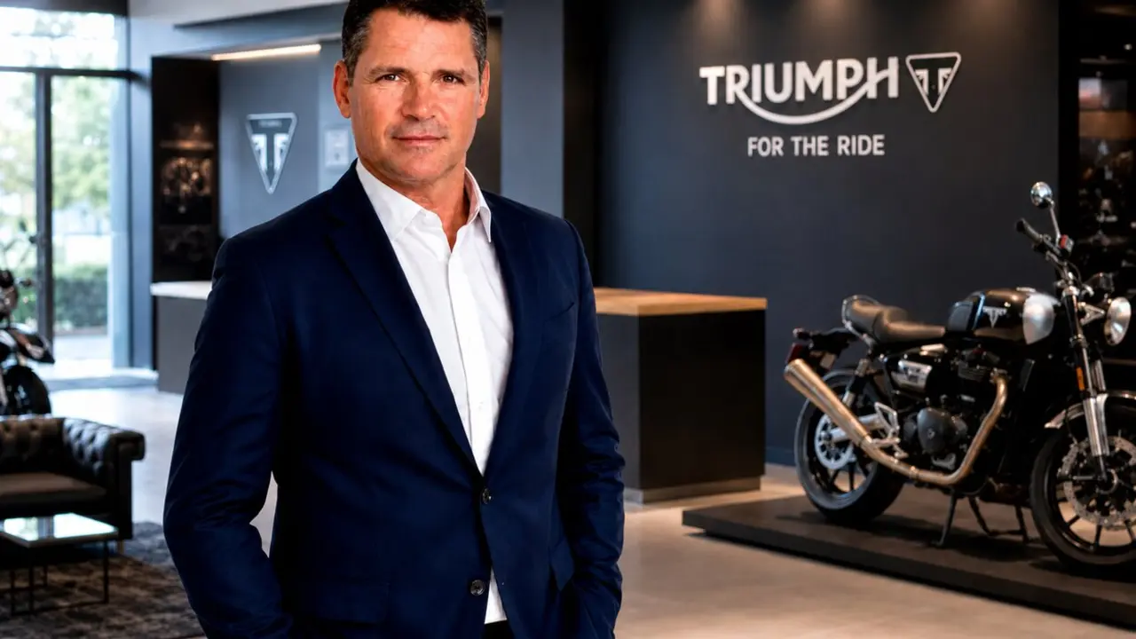Borja Sekulits, director de Triumph Espa&ntilde;a