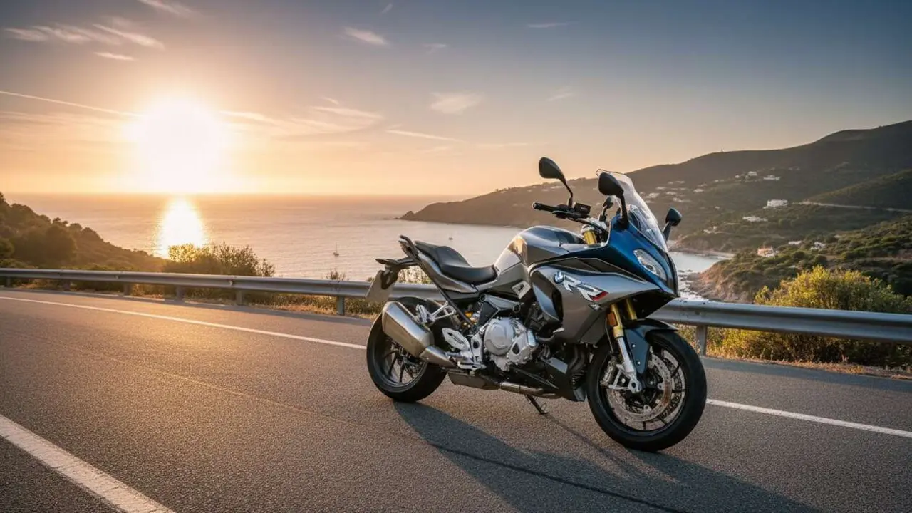 BMW R 1300 RS destacada en carretera mostrando su dise&ntilde;o innovador desde 18.460 euros en el mercado actual - Imagen generada por IA 