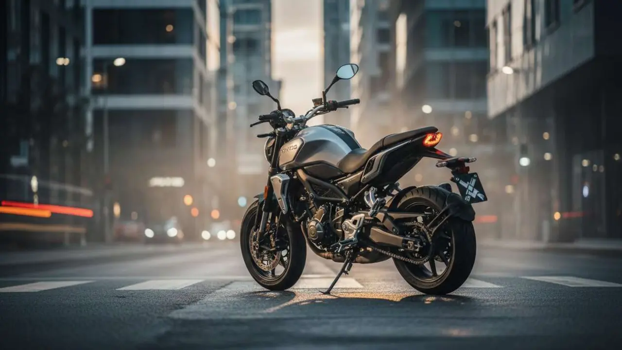  CFMOTO 700CL-X en acci&oacute;n mostrando su dise&ntilde;o innovador y estilo moderno que est&aacute; revolucionando las motos actuales - Imagen generada por IA 