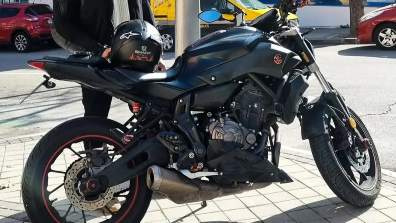 La Yamaha robada