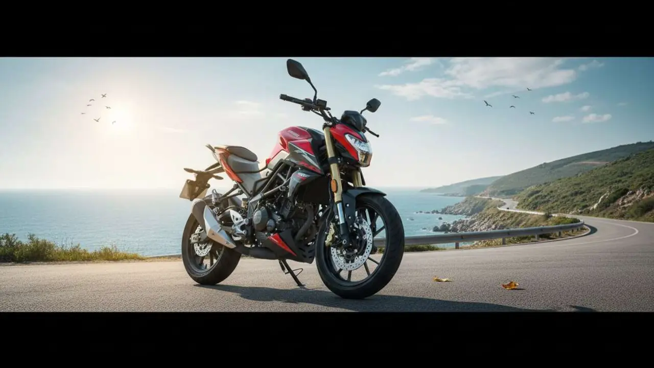 Keeway RKF 125 destacada en imagen que muestra su dise&ntilde;o &uacute;nico y caracter&iacute;sticas sorprendentes de la moto 125cc - Imagen generada por IA 