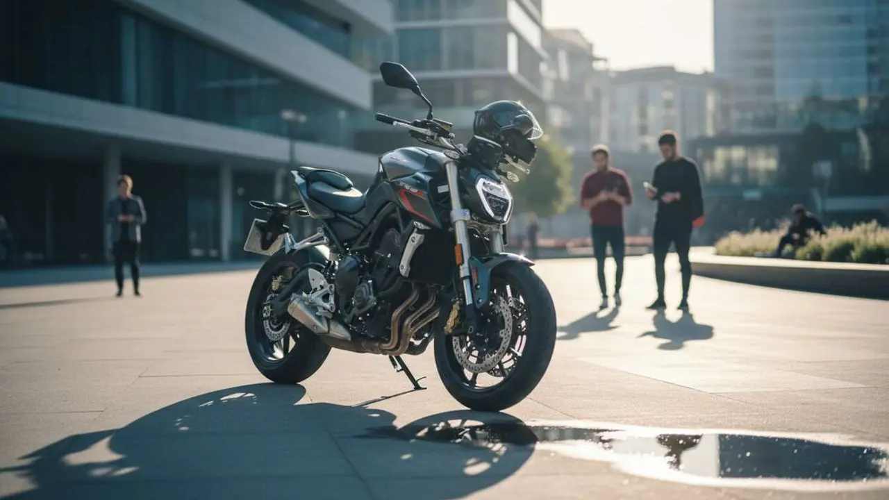  Voge 625 R moto naked asequible con equipamiento avanzado y dise&ntilde;o moderno para conducci&oacute;n urbana segura - Imagen generada por IA 