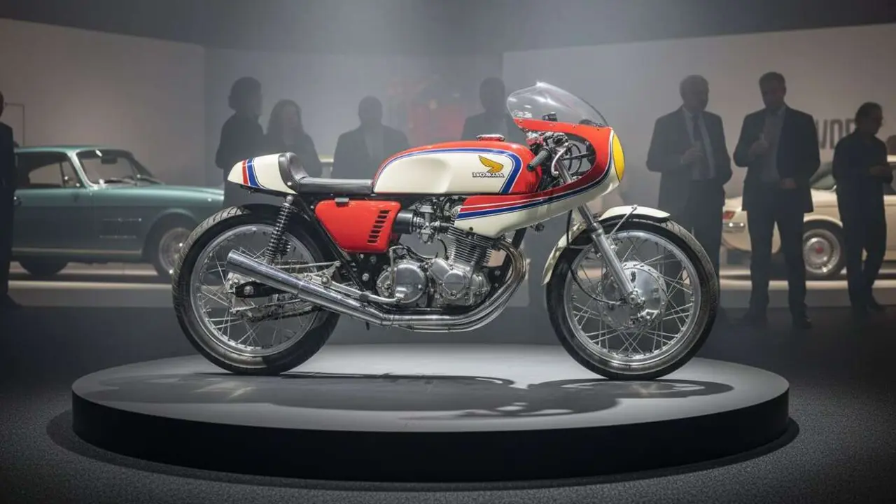  Honda RC173 de Mike Hailwood en subasta, una joya legendaria del motociclismo cl&aacute;sico y coleccionismo exclusivo - Imagen generada por IA 