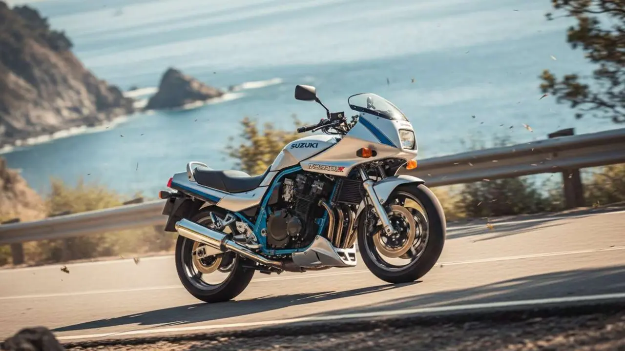  Suzuki GSX750S Katana en oferta exclusiva por solo 25 euros con descuento especial por tiempo limitado - Imagen generada por IA 