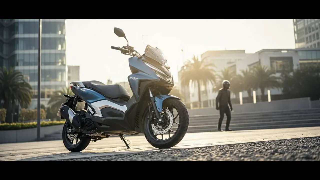  Honda presenta su nueva scooter crossover eficiente y econ&oacute;mica ideal para movilidad urbana sostenible - Imagen generada por IA 