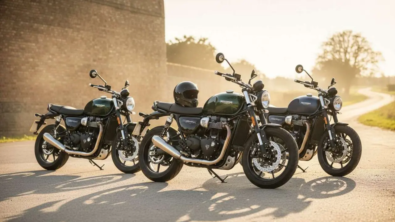  Triumph ofrece 600 euros de descuento en sus Modern Classics de 400 cc - Imagen generada por IA 