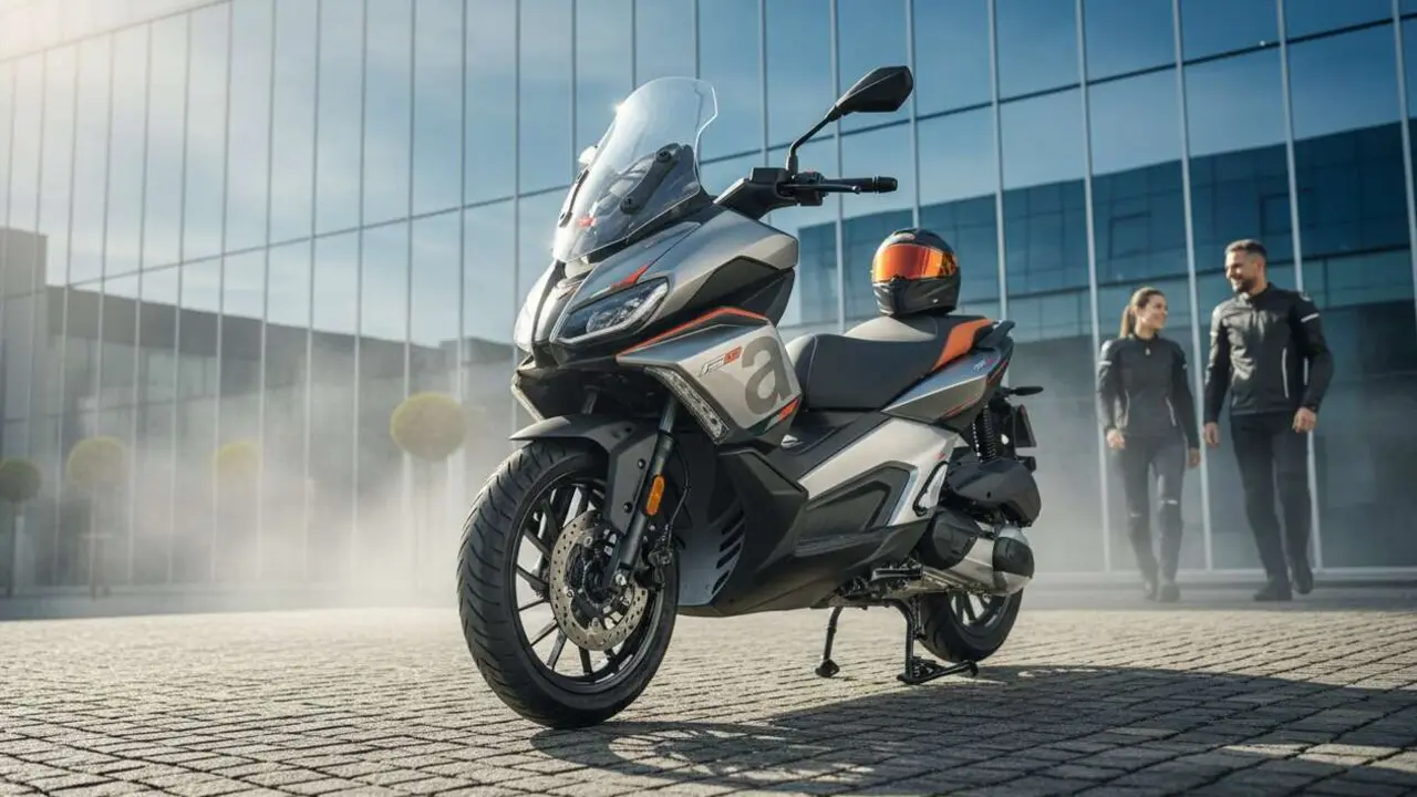  Aprilia SR GT 400 con oferta especial y condiciones exclusivas de compra - Imagen generada por IA 