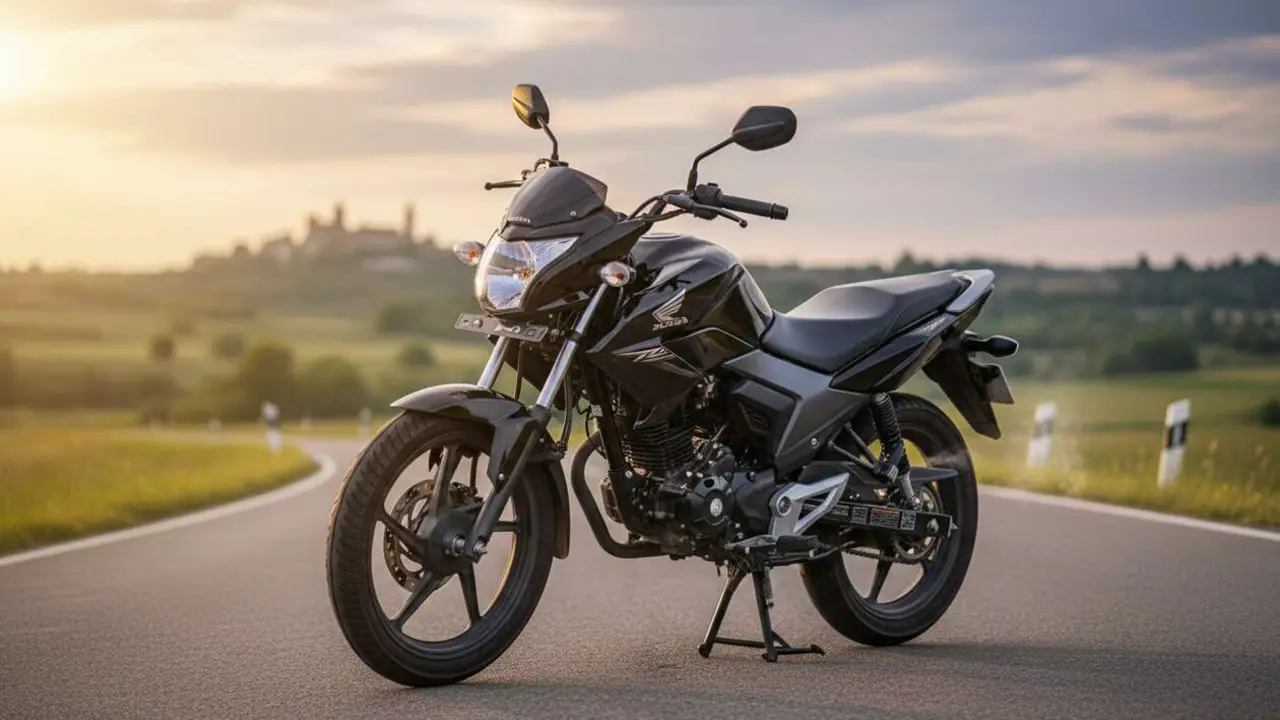  Honda SP125 naked de 900 euros con una autonom&iacute;a de 680 kil&oacute;metros - Imagen generada por IA 