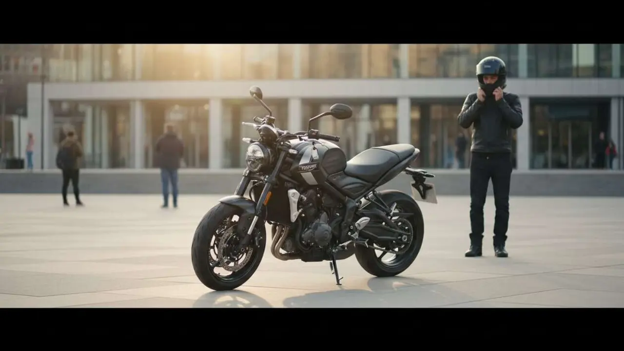  Triumph rebaja la Trident 660 de 95 CV en una decisi&oacute;n ins&oacute;lita - Imagen generada por IA 