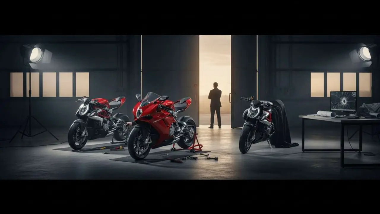  MV Agusta pierde el acuerdo del 49% que deb&iacute;a salvar a la marca - Imagen generada por IA 