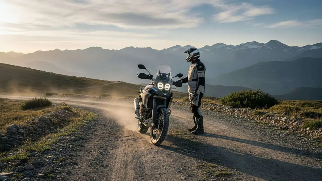  ZXMoto 820X, la trail china de 116 CV que desaf&iacute;a a Triumph - Imagen generada por IA 