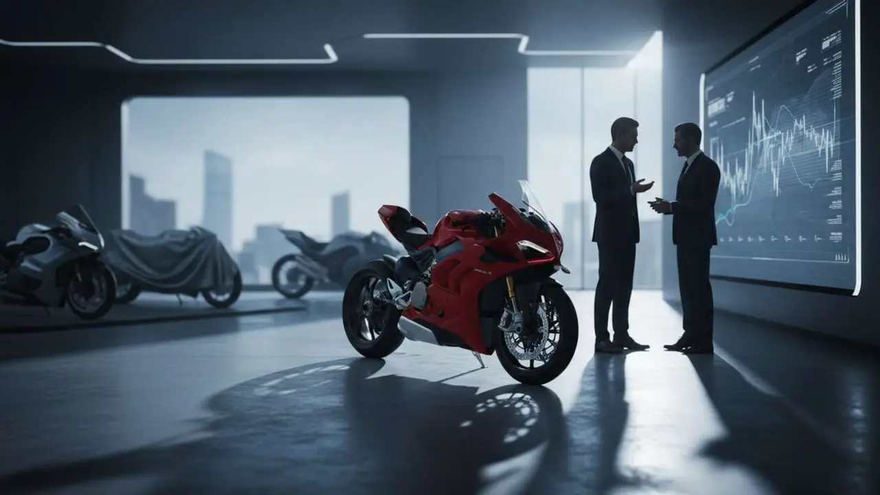  Ducati ante una decisi&oacute;n clave mientras Volkswagen estudia su venta - Imagen generada por IA 