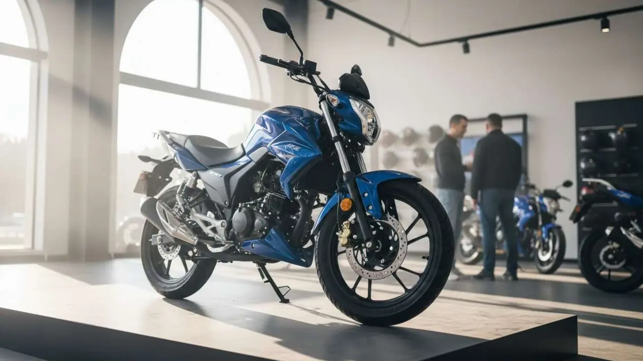  Keeway RKS 125, la moto nueva m&aacute;s barata del mercado por 1.990 euros - Imagen generada por IA 