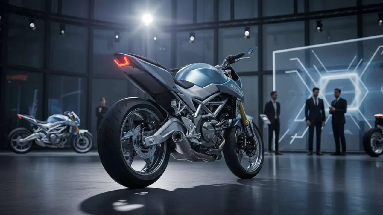  Suzuki SV 650 vuelve en 2027 con un precio posible inferior a 8.000 euros - Imagen generada por IA 