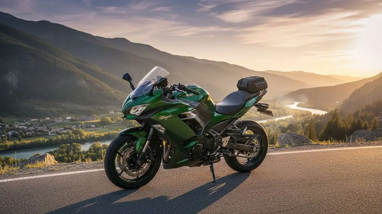  Kawasaki Ninja 1100SX, la rival sorprendente con un precio de 19.199 euros - Imagen generada por IA 