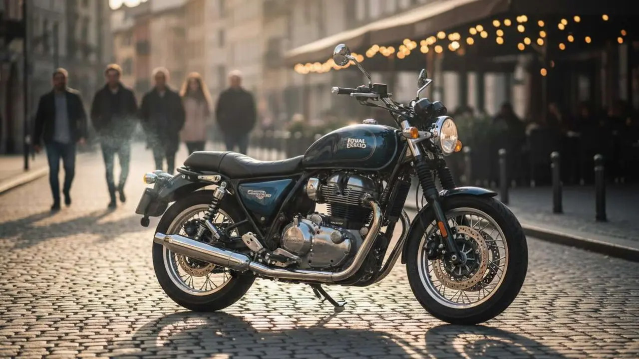  Royal Enfield Super Meteor 650: la cruiser de 47 CV por 7.247 euros - Imagen generada por IA 