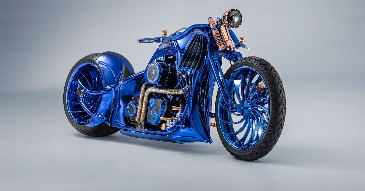 Harley-Davidson Buchered Blue Edition