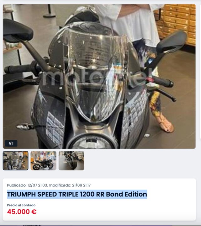 Las fotos del anuncio