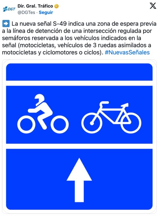 La nueva señal