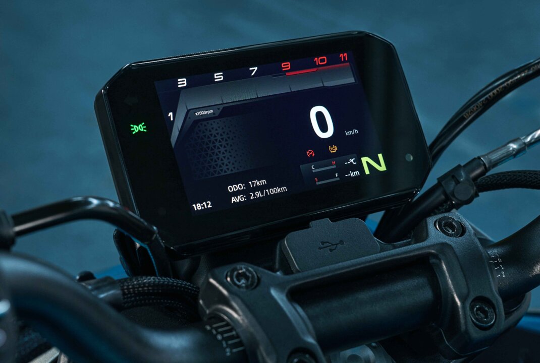 La pantalla, CFMOTO 125NK